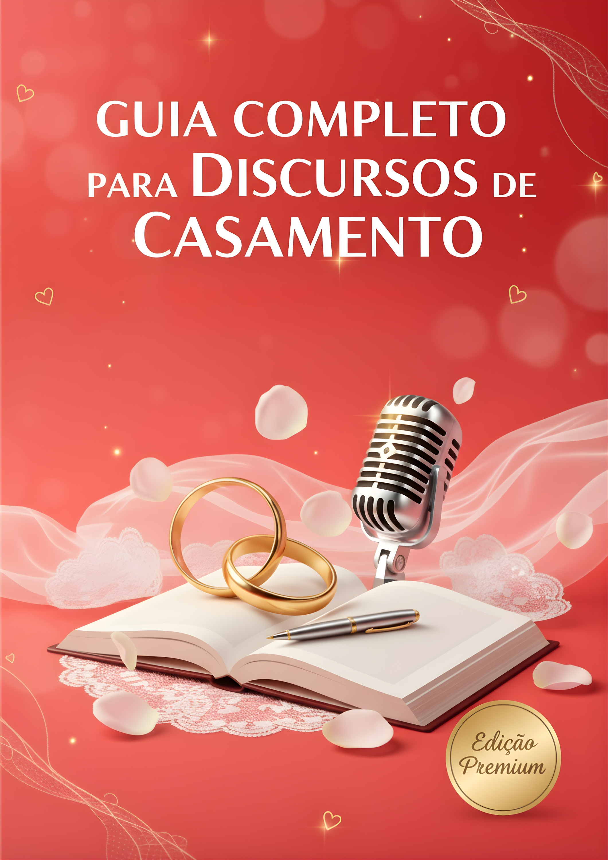 Capa do e-book Guia Completo para Discursos de Casamento